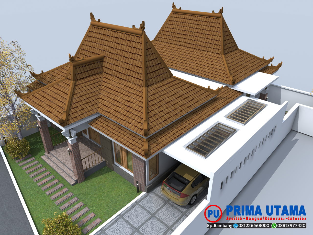 Gambar Desain Rumah Joglo Modern Desain Rumah Indonesia